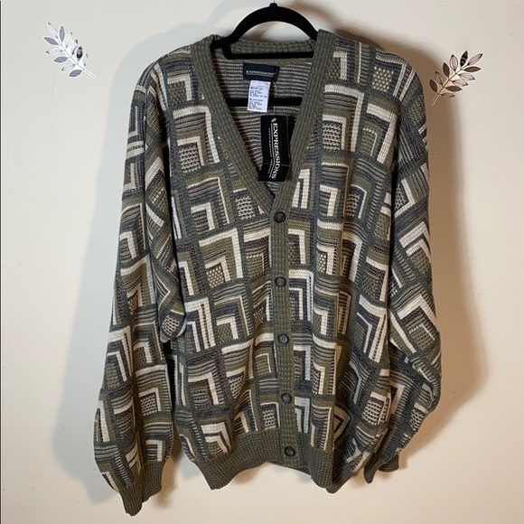 Other - Men’s Button Down Front Sweater size XL
